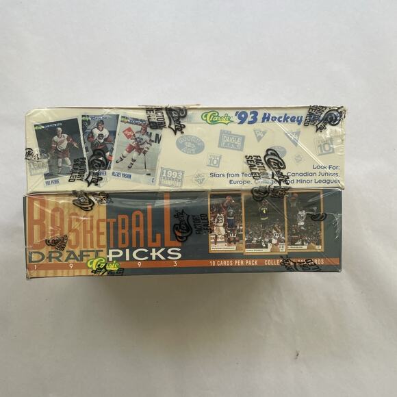Classic Games Trading Cards RARE Factory Sealed Double Box Set Basketball/hockey - Picture 3 of 6